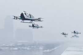 China entra en la era de los “taxis voladores” con certificación para drones autónomos de pasajeros